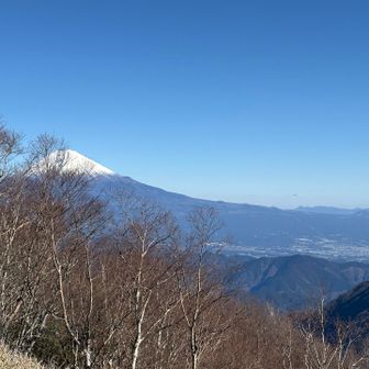 山頂からの富士山