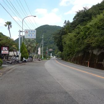 俵坂峠を越えて佐賀嬉野に入る