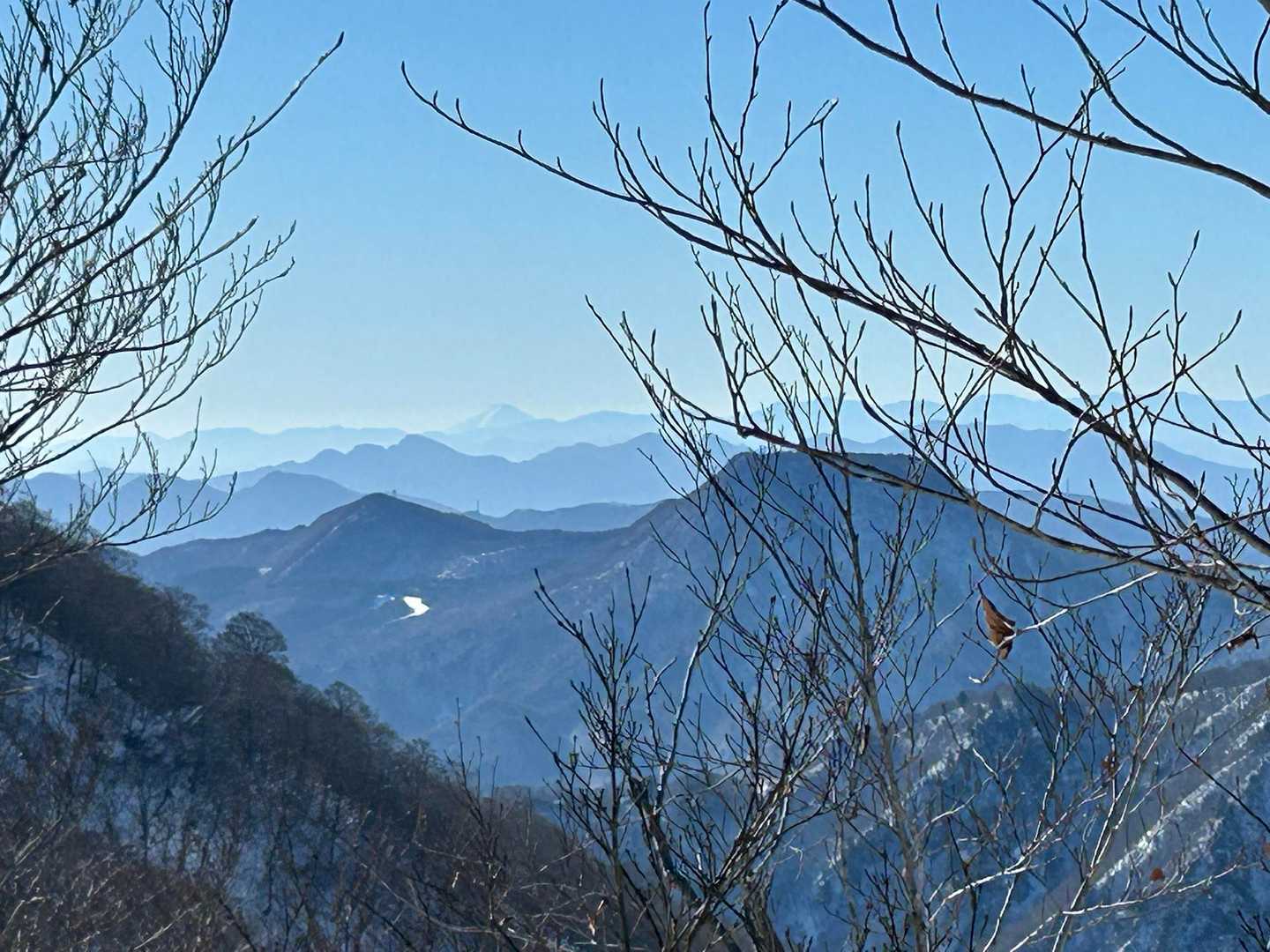 凄い遠くに富士山🗻見えました👀