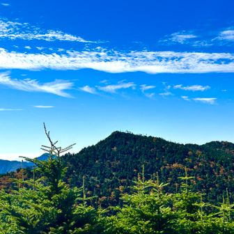 あれが八経ケ岳　