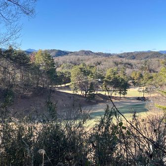 塩船観音からは裏山の霞丘陵ハイキングコースをたどる。正面の山は今朝歩いてきた青梅アルプスかな