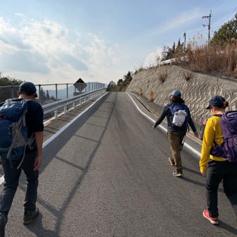 ロードを歩いて帰ります🚶‍♀️