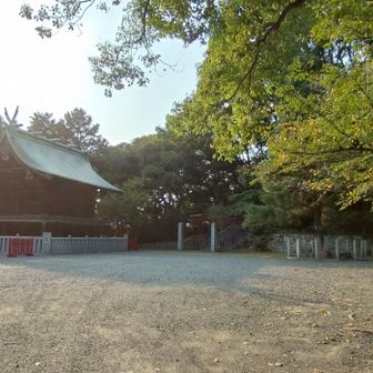 名島神社⛩️コース逆のほうが良かったかな？