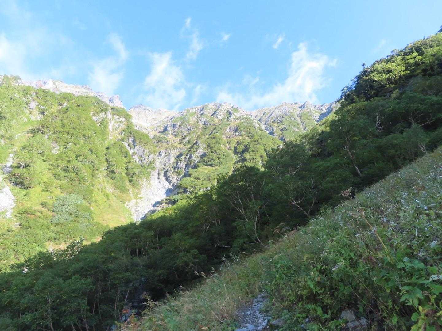 前穂高岳（上高地）＜重太郎新道＞の写真