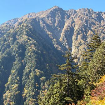 これは針の木岳への途中にある岩小屋沢岳？