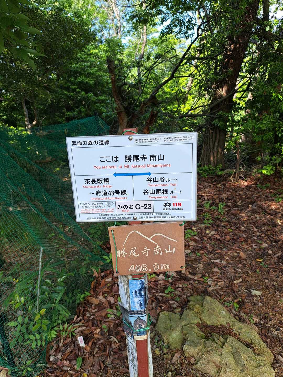 外院バス停 周回コースの写真