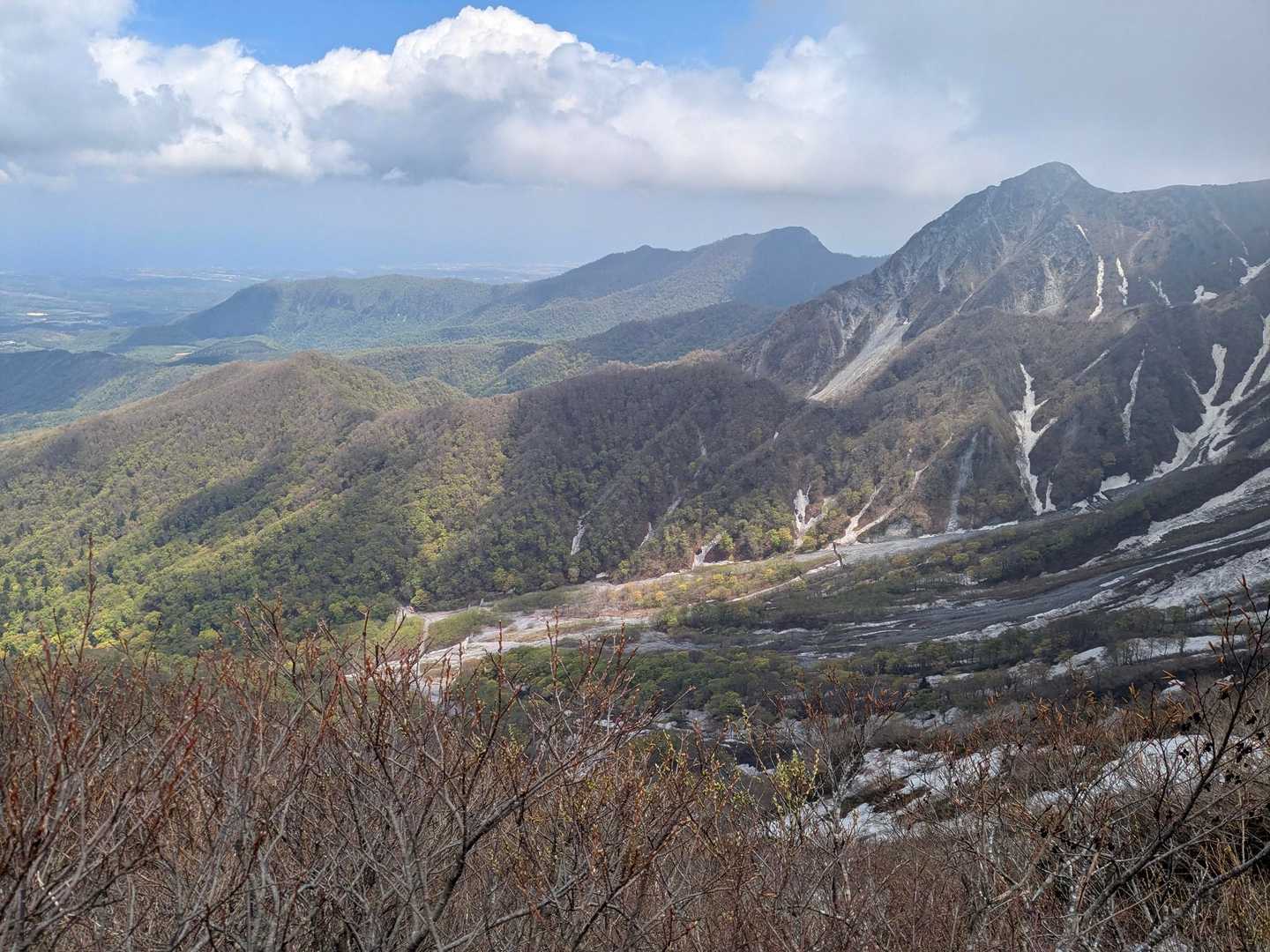 野田ヶ山、船上山方面もバッチリ👀
この景色を山頂から見たかったな〜