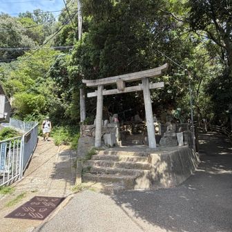 高取山取り付き。
左から下山しました。