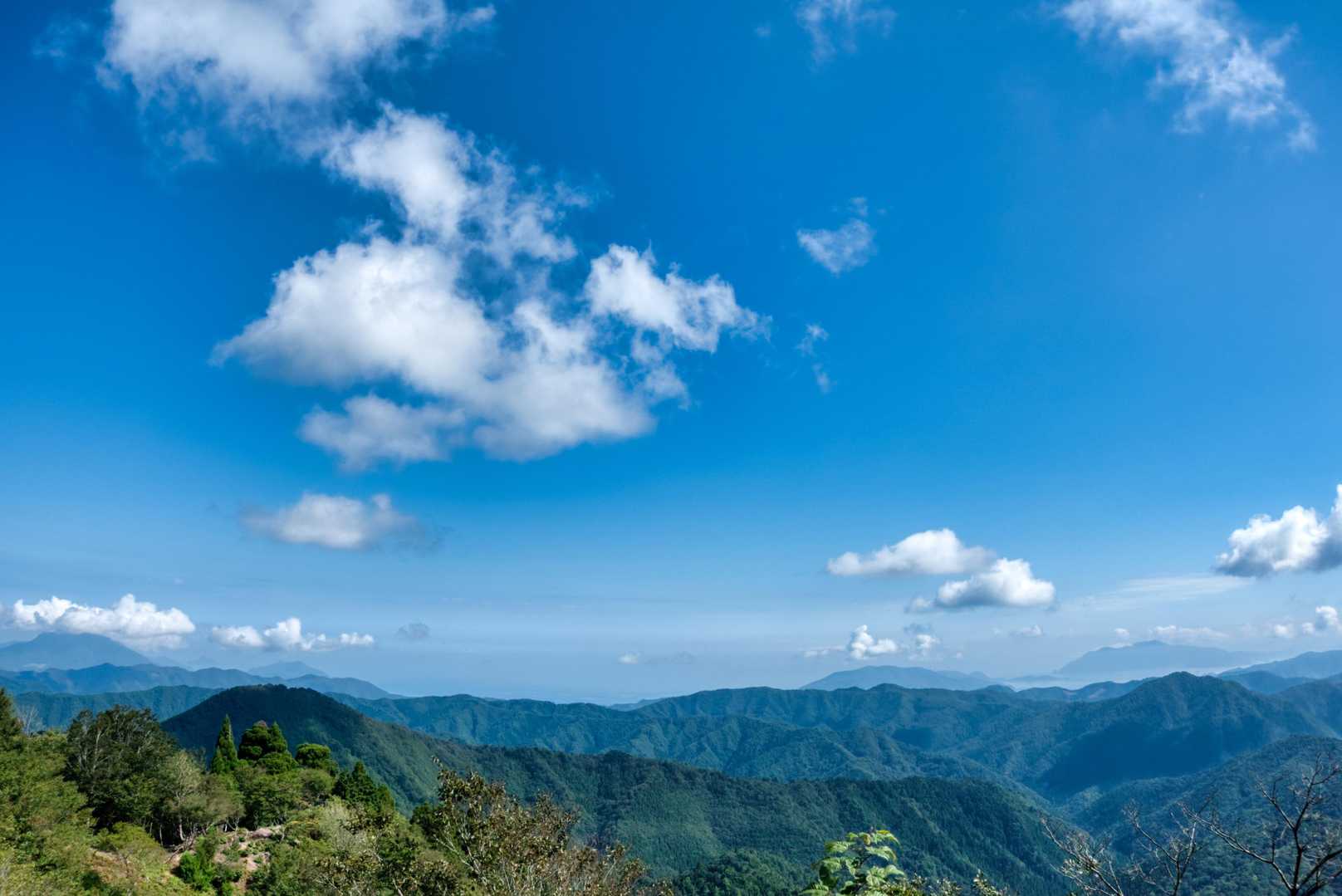 横尾峠-頭巾山 往復コースの写真