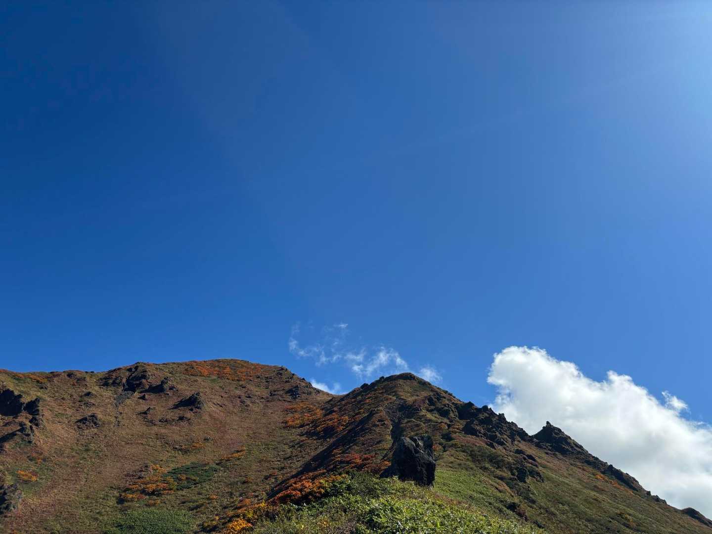 秋田駒ヶ岳国見コース登山口-男岳-横岳 周回コースの写真