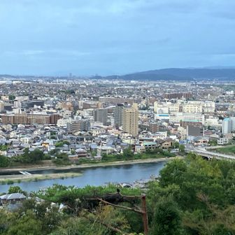 川沿いに抹茶専門店の名店が並んでいます。