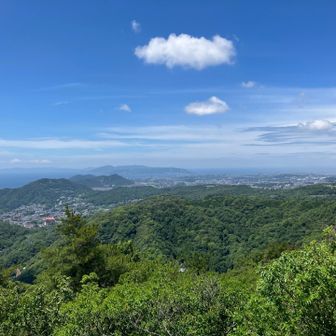 菊水山⛰️山頂から