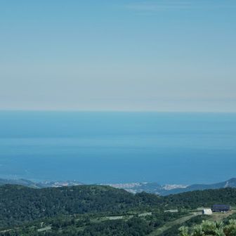小樽と海まで見えますよ。