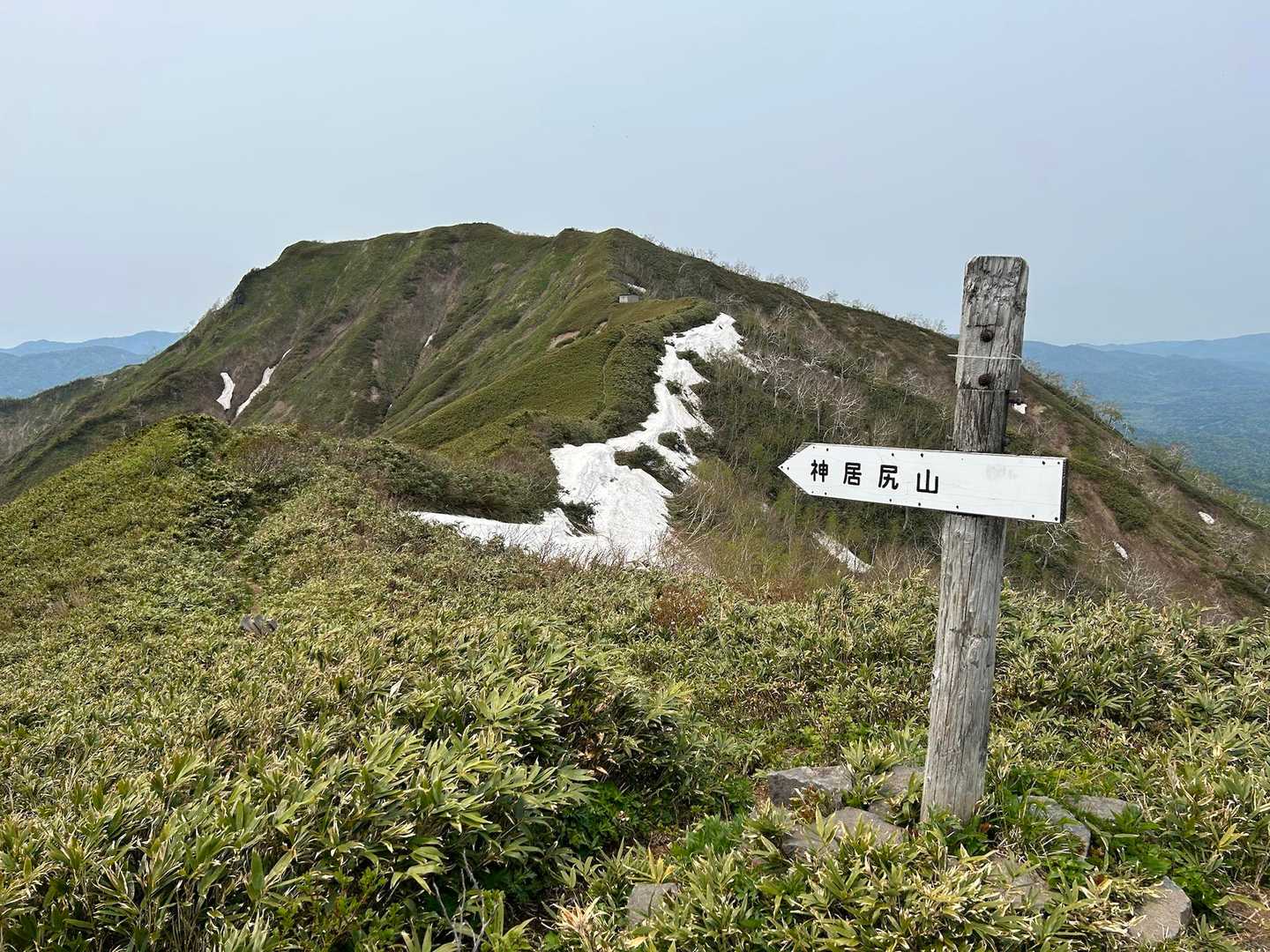 Aコース登山口-Bコース登山口-神居尻山 周回コースの写真