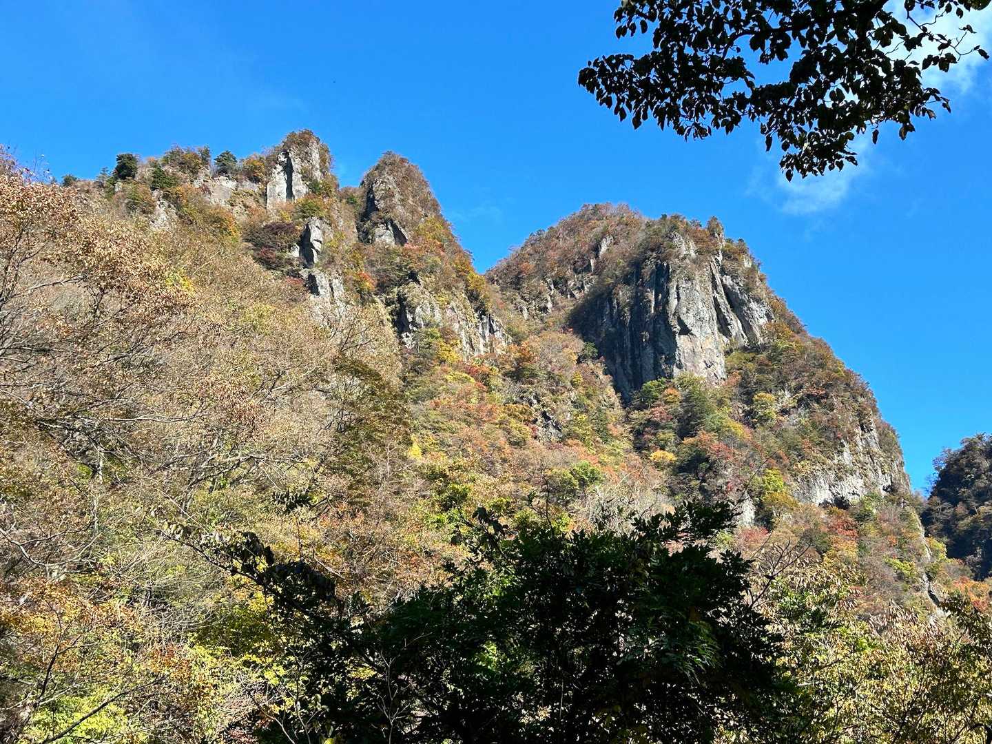妙義神社 一の鳥居-妙義神社総門-妙義神社-石門広場-中之 縦走コースの写真