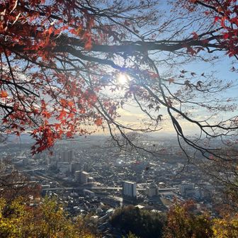 残った紅葉見て下山します
ありがとうございました