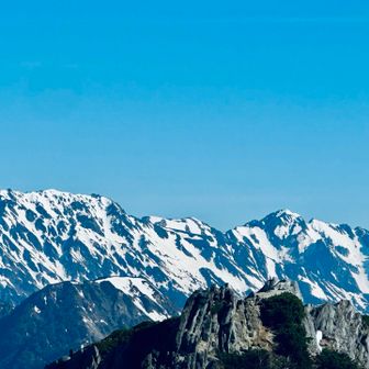 立山！剱岳👑裏側から見るの初めて