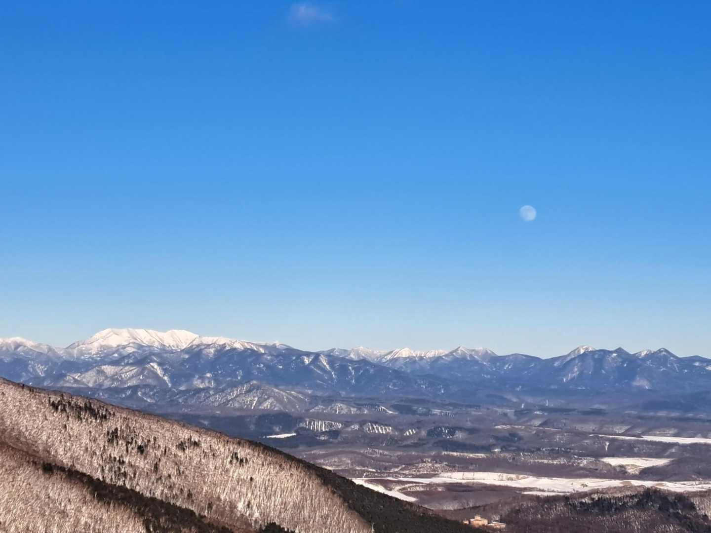 月が出てきたよ