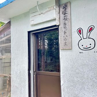 山頂にあるラビットハウス🐇
