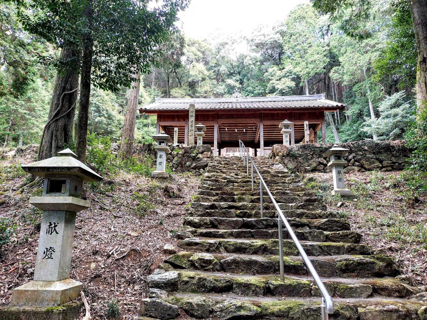 日吉神社-八王子神社-八王子山 往復コースの写真