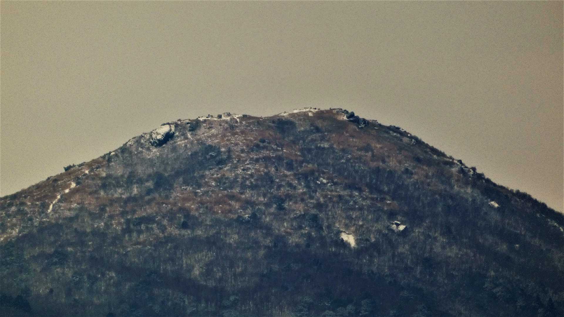福知山が良く見えたので望遠で一枚