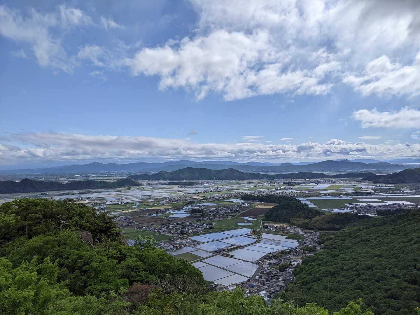 阿賀神社-太郎坊山-みつくり君休憩所-箕作山-瓦屋禅寺 往復コースの写真