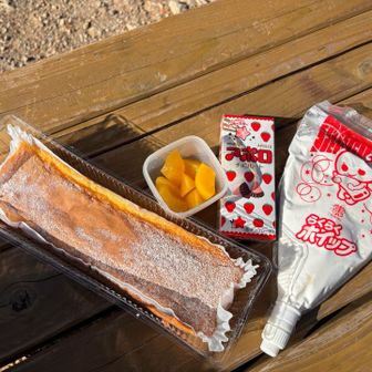 官ノ倉山へ戻り、Xmasも近いのでケーキ作ります♪