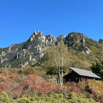公園到着　良き眺め　駐車場は🈵です