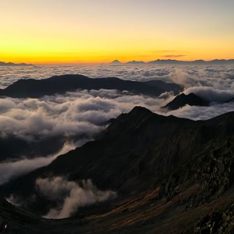富士山もくっきりの朝
その麓から来たんだよな～と感慨深い😙