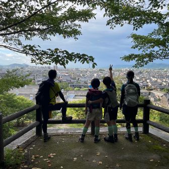 スタート間も無く景色