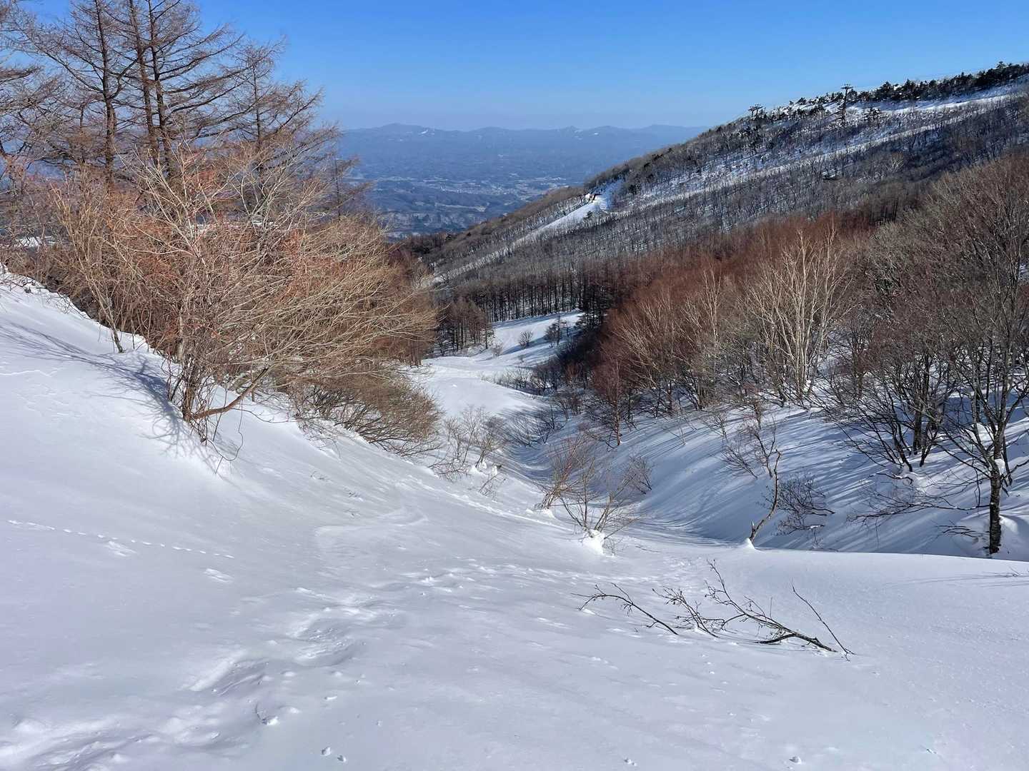 登山道と合流
今日のトレースは無さそう