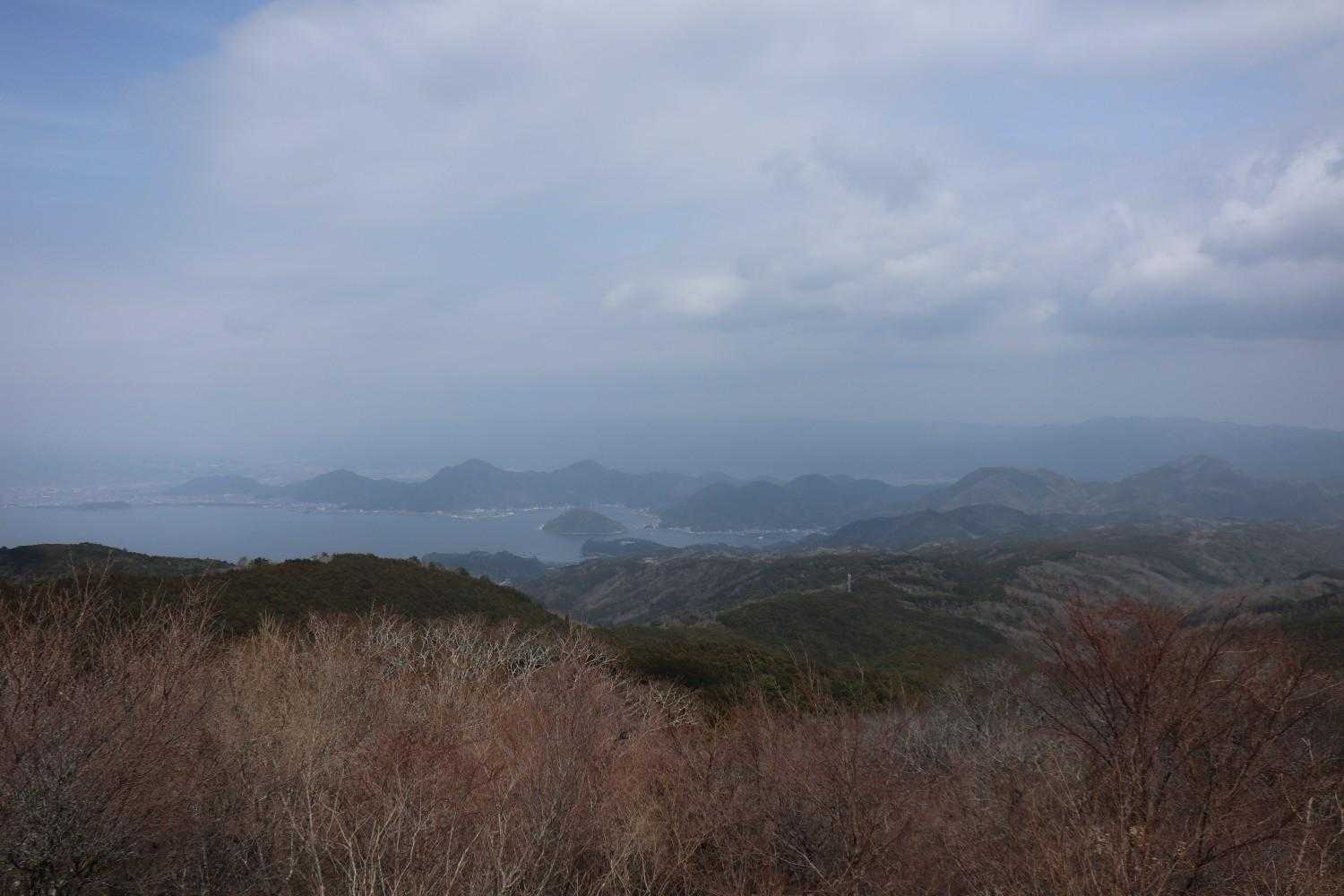 金冠山〜小達磨山〜達磨山〜古稀山〜伽藍山　往復コースの写真