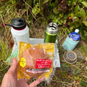 本人の前で
ヒロミバーガー🍔
食べる時が来るとは😆

これ食べて下山始めます