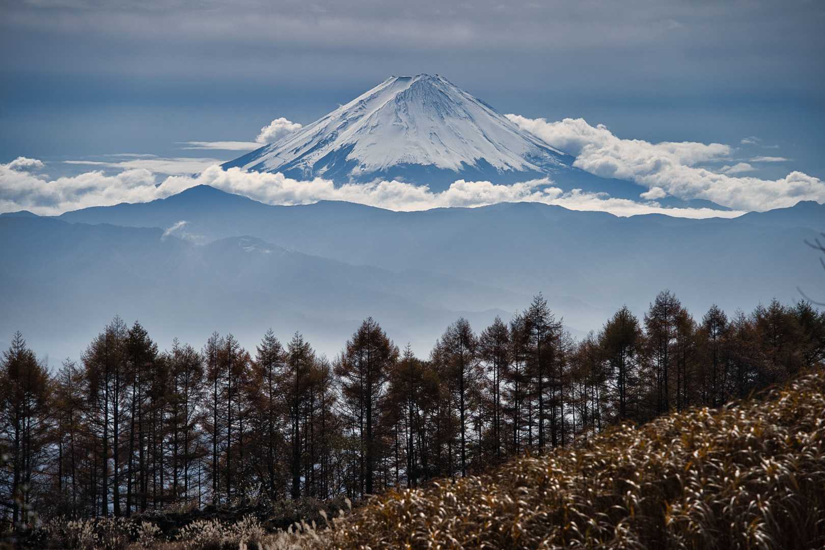 富士山🗻
まだ雲にはかかってません。