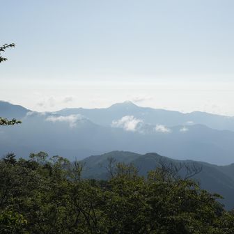 御前山・大岳山・御岳山方面