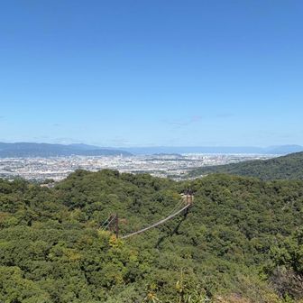 良い天気です。
下山します。