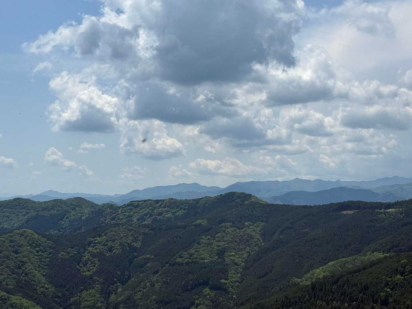 剣ヶ峰-堂平山 往復コースの写真
