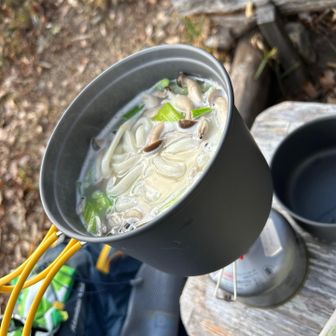 うどん鍋で身体が温かくなります