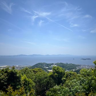五井山・宮路山・御堂山 西山からの景色
