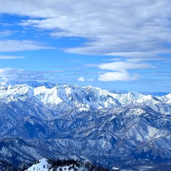 雲の隙間から太陽☀️  がさす
光と影の絶妙な感じが良かった👌