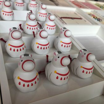 かわいい干支みくじ、博多人形らしい