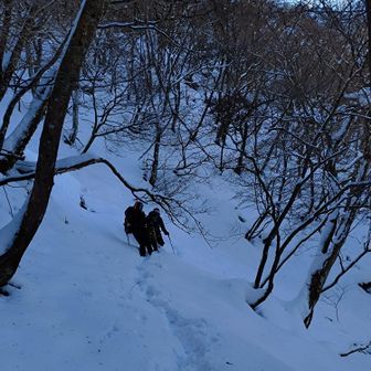 影は積雪あるよ💪
