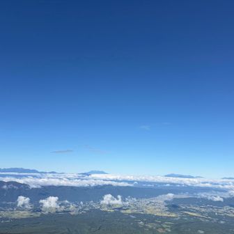 御嶽山、乗鞍岳綺麗に見える