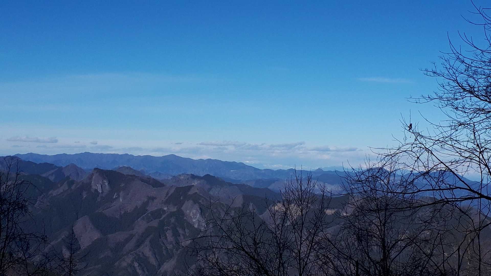 小鹿野、秩父の山々🗻