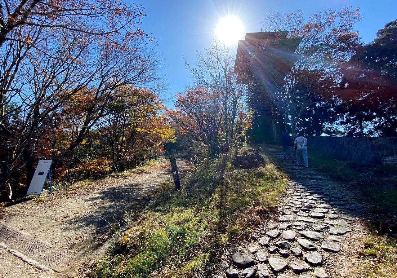 道の駅スタート、護摩壇山と龍神岳までスニーカーハイクの写真