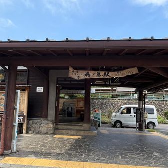 鳩ノ巣駅(ゴール🙌)

予定より早く到着、電車時刻を調べると14:01😳自販機で炭酸飲料買って、走って電車に飛び乗りました💦　相変わらずギリギリです😅
青梅駅でも立川駅でも炭酸飲料買って飲んでしまいました😅(体はアルコールを欲してました🍺)

奥多摩町は旧青梅街道も通っていると思うので、自然×史跡を堪能しにまたお邪魔したいと思います！

一時でも涼を味わえて幸せ、楽しかったです。

ご覧いただきありがとうございました😊