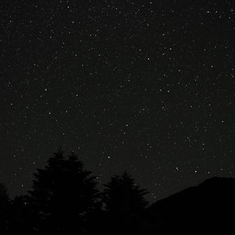 星がいっぱい。
適当にしていたら星がピンボケ。」