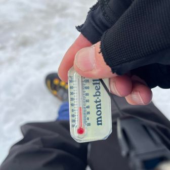 気温4℃、おまけに強風でしたが、鼻水垂らしながら約２h遊んでました😁