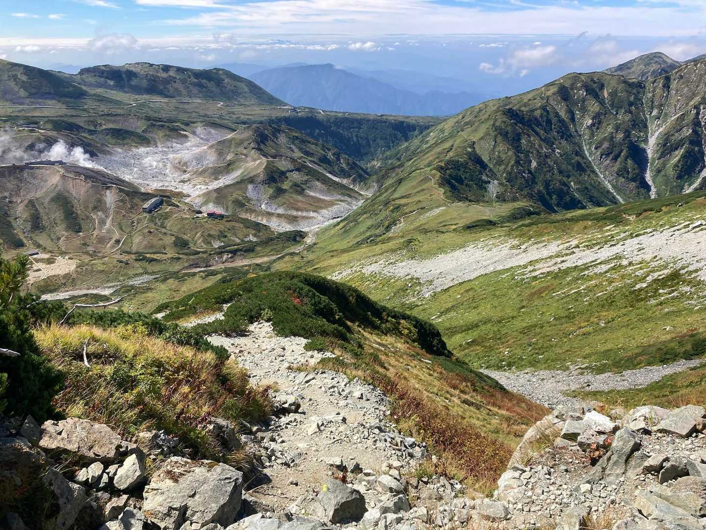 別山 往復コースの写真