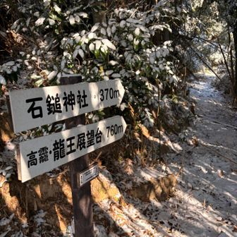 青目寺裏のこちらから💁‍♀️
まず、高龗峰、龍王展望台🐉目指します